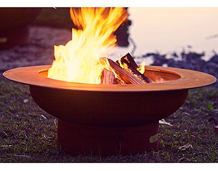 Carbon Steel Liberty Fire Pit: Made In USA
