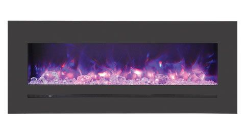 Sierra Flame Linear Series Wall Mount Electric Fireplace - 48 Inch