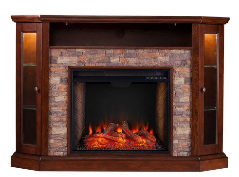 Southern Enterprises Redden Smart Alexa-enabled Electric Fireplace