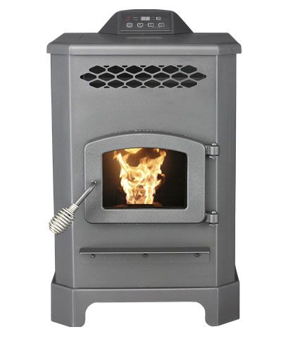 King Mini Pellet Stove 5501S Black by US Stove