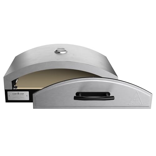 Camp Chef 2Burner 24" x 16" x 9" Pizza Oven with Door Italia Artisan