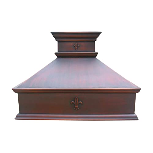 SINDA Copper Range Hood with High Airflow Centrifugal Blower, Includes